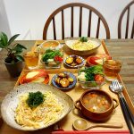10分で完成！和えるだけ♡明太子クリームスパゲティ