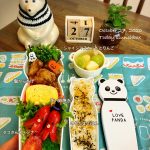 先週のパパさん弁当と遠足弁当