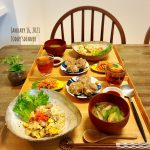 食欲そそる！豚バラガーリック炒飯