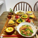 旬の食材♡スナップえんどうのバター醤油スパゲティ